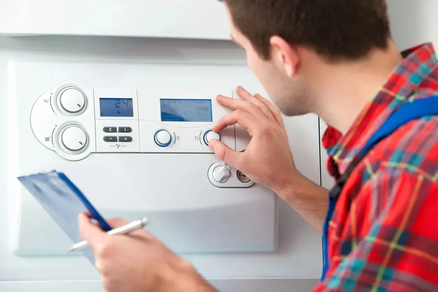 Test du compresseur d'une pompe à chaleur air-air dans un logement des Yvelines